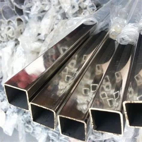 Stainless Steel Square Pipe Mirror Finish At Kg Ss Mirror Pipe