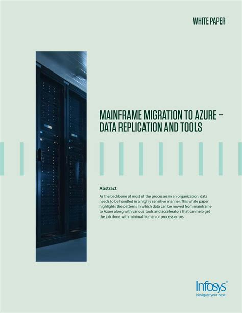 Pdf Mainframe Migration To Azure Data Replication And Tools