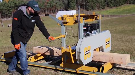 Introducing The Frontier Os Portable Sawmill Youtube