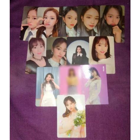 Jual READY PHOTOCARD PC IZONE IZ ONE IVE AHN YUJIN Shopee Indonesia