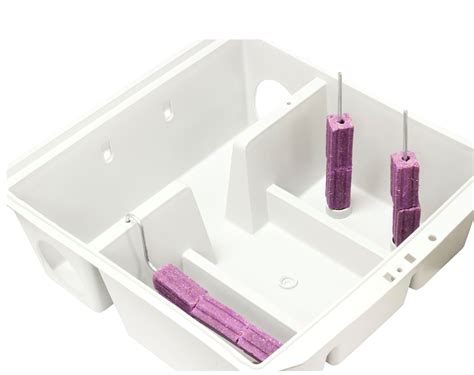 Oldham Chemical Company. PROTECTA Bait Station - Gray