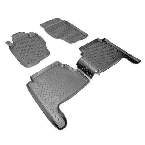 Set De 5 Covorase Cauciuc 3D Stil Tavita Premium Pentru Kia Sorento