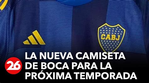 Se filtró la nueva camiseta que usaría Boca la próxima temporada YouTube