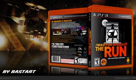 Need For Speed The Run Playstation 3 Box Art Cover By Bastart