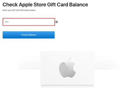 How To Check Apple Gift Card Balance Online