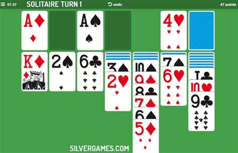 Solitaire Joacă Online pe SilverGames