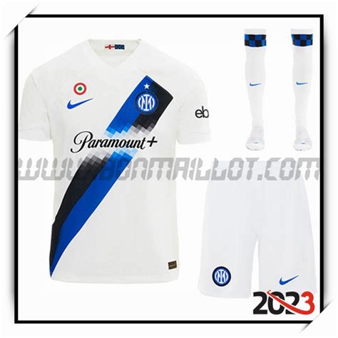 Bien Magasin Vendu Ensemble Maillot Inter Milan Exterieur Short