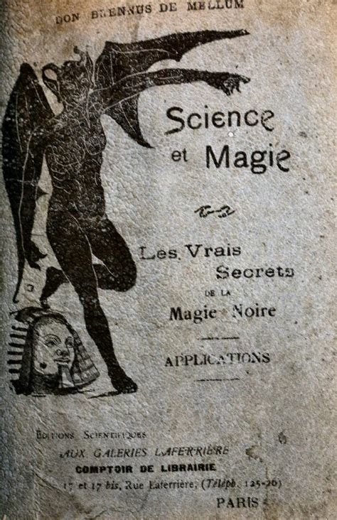 Science Et Magie Les Vrais Secrets De La Magie Noire