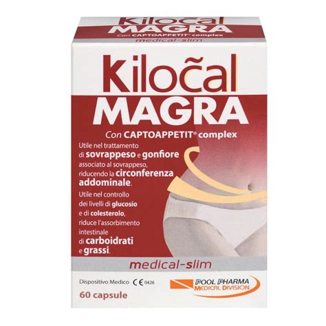 Kilocal Magra Capsule Integratore Alimentare Con Captoappetit Complex