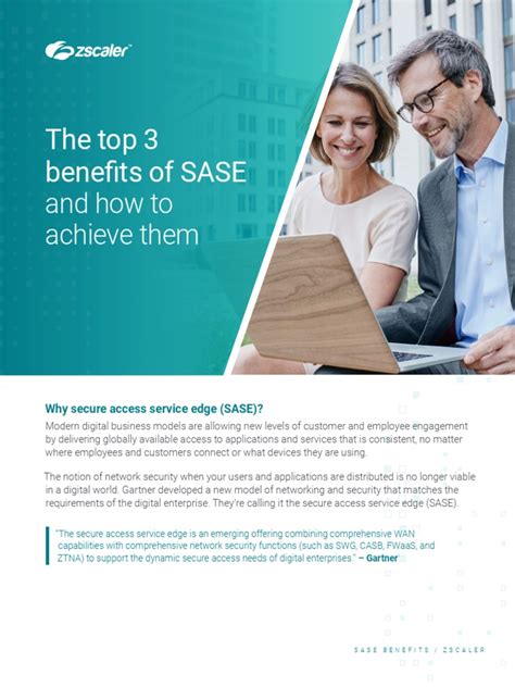 The Top 3 Benefits of SASE: and How To Achieve Them | PDF | Cloud ...