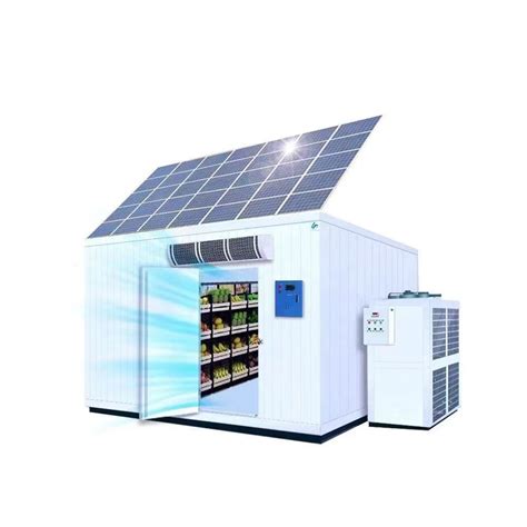 20FT Mobile Container Best Solar Power Cold Storage Room Solar