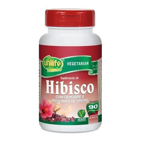 Comprar Hibisco c Gengibre 90 Cápsulas Unilife menor preço