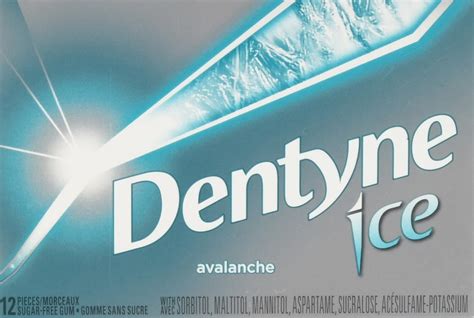 Dentyne Ice Avalanche Chewing Gum 12 Count Pack Of 1 Amazonca Grocery And Gourmet Food