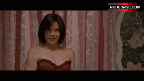 Michelle Monaghan Shows Sexy Lingerie Made Of Honor NudeBase