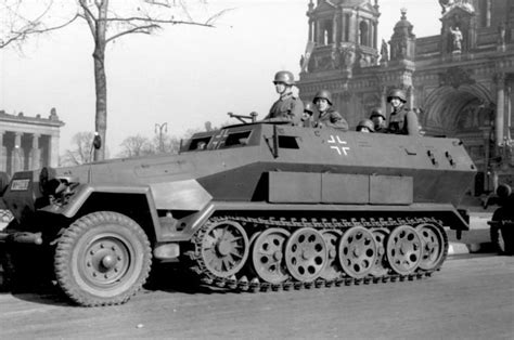 Photo Sdkfz Ausf A Halftrack Vehicle At The Lustgarten In