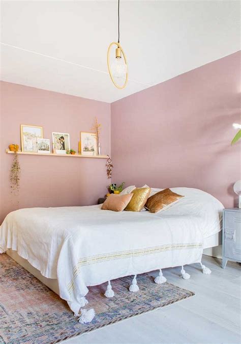 Decoração de quarto feminino cor de rosa dicas de pinturas móveis e