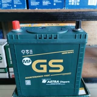 Jual TERBARU AKI BATERAI GENSET MOBIL GS ASTRA KERING MF NS40Z 36B20