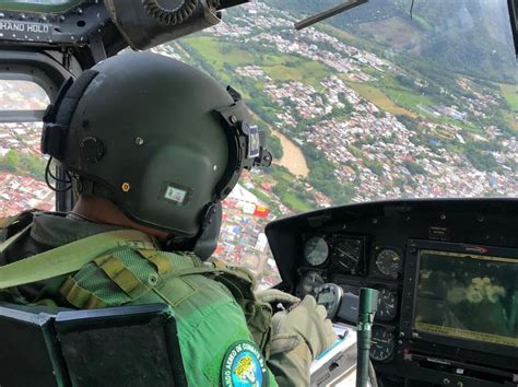 La Fuerza Aeroespacial realiza patrullajes aéreos para contribuir con