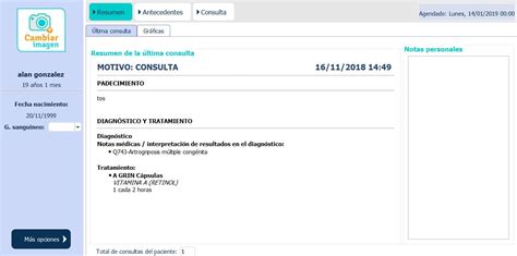 Visualiza Los Datos De La Ltima Consulta De Tu Paciente Medical Manik