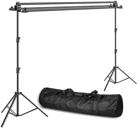 Buy Emart Triple Crossbar Ft Wide Ft Height Backdrop Stand