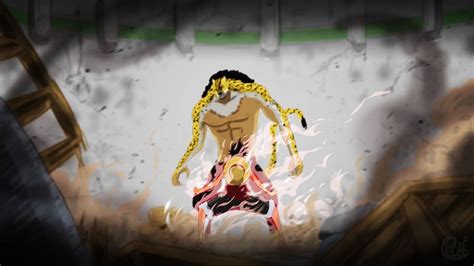 Anime One Piece Monkey D Luffy Rob Lucci HD Wallpaper Peakpx