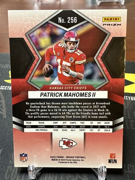 Mosaic Patrick Mahomes Ii National Pride Camo Pink Prizm Kc