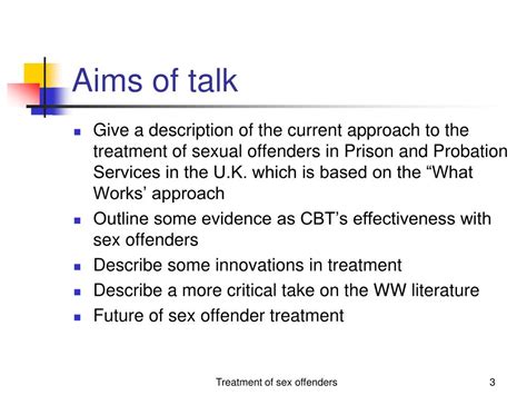 Ppt Sex Offender Treatment Programs Powerpoint Presentation Free