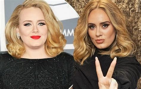 Adele Before And After Weight Loss And Plastic Surgery