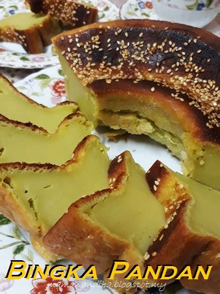 Dari Dapur Madihaa Bingka Pandan A K A Kuih Bakar