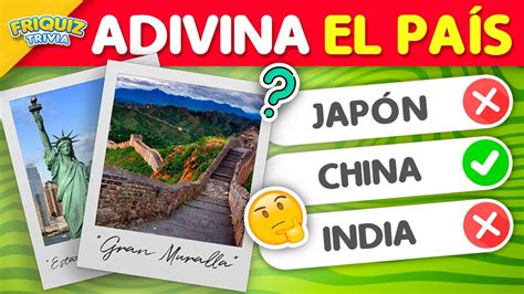 Adivina El Pa S Por La Foto Cu Ntos Reconoces Trivia De