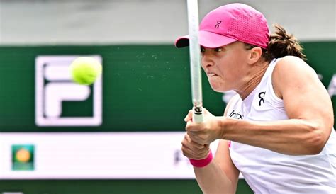 World No 1 Swiatek Sweeps Past Sakkari For Second Indian Wells Title