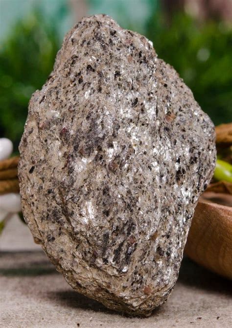 28g Natural Mica Stone With Garnetgemstone Micanatural Raw Etsy