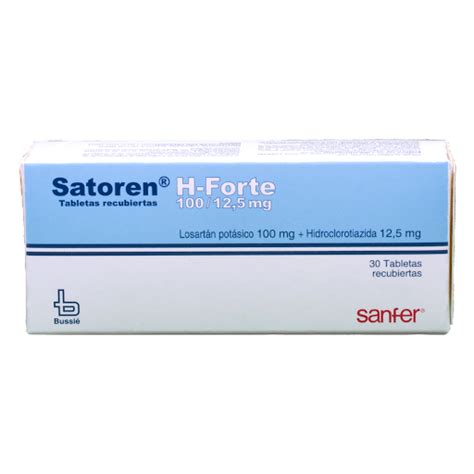 Satoren H Forte Losart N P Tasico Hidroclorotiazida Mg Mg