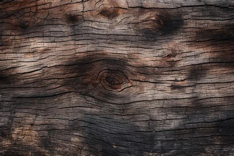 Fond De Texture De Bois Br L Photo Premium