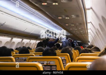 Passengers Seen In The New Boeing Sky Interior Cabin Of Ryanair The