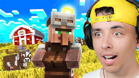 Am GASIT Un SAT Cu VILLAGERI In MINECRAFT YouTube