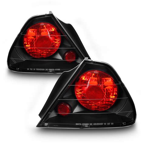 98 02 Honda Accord Clear Tail Lights Shop Stock