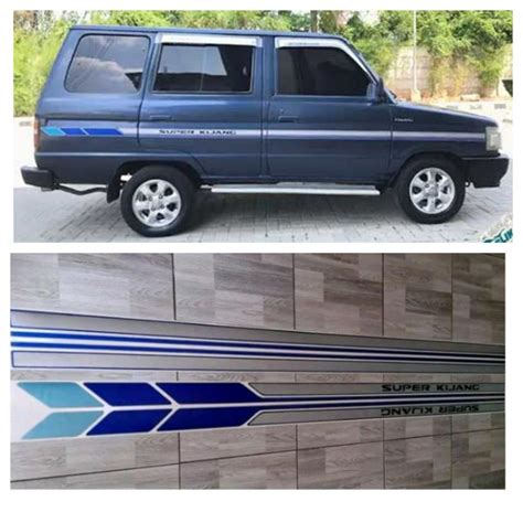 Jual List Body Stiker Kijang Super Tahun An List Body Stiker Kijang