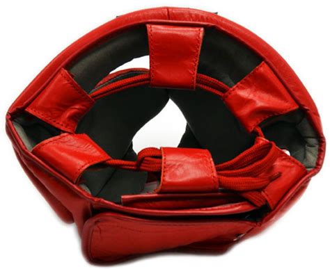 Боксерский шлем Thor 716 S кожа Красный (7000549680506) – фото, отзывы ...