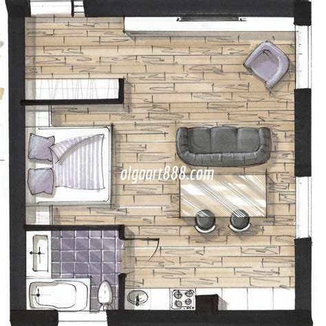 Interior Design Sketches Tutorial at PaintingValley.com | Explore ...