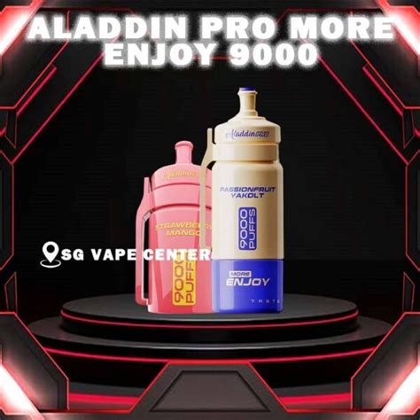 ALADDIN PRO ENJOY MORE 9000 DISPOSABLE SG VAPE