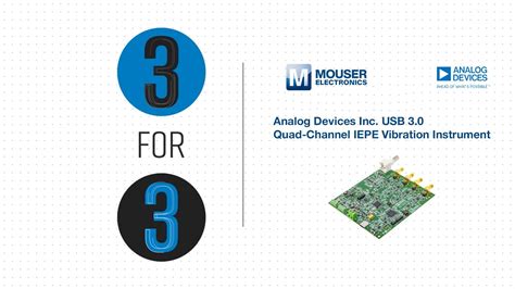 Analog Devices Inc USB 3 0 Quad Channel IEPE Vibration Instrument 3