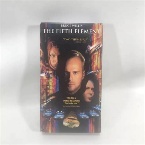 The Fifth Element Vhs Bruce Willis Gary Oldman Milla Jovovich