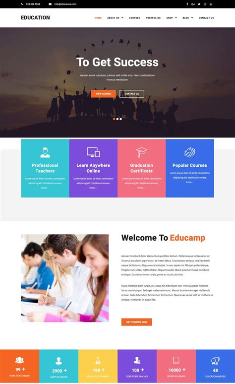 25+ Best Free Education WordPress Themes of 2025