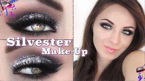 Silvester Make Up Tutorial Glitzer Make Up I Hannah Black Youtube