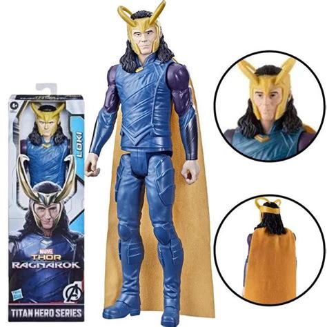 Boneco Loki Cm Thor Ragnarok Titan Hero Marvel Hasbro Boneco