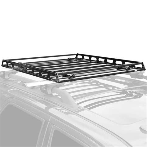 Elevate Outdoor 150 Lbs Low Profile Car Roof Rack Camping Cargo Basket