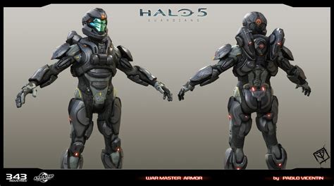 Pablo Vicentin Halo 5 Guardians War Master Armor