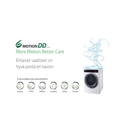 LG F1296NDA3 Pyykinpesukoneet