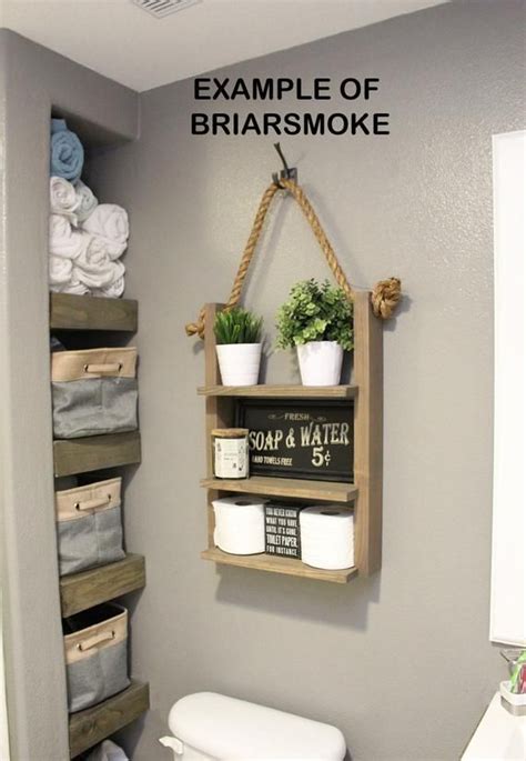 Bathroom Farmhouse Ladder Shelf Everything Bathroom